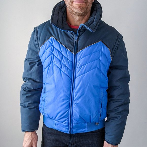SKYR Other - Vintage 80s SKYR Men's Ski Puffer Jacket